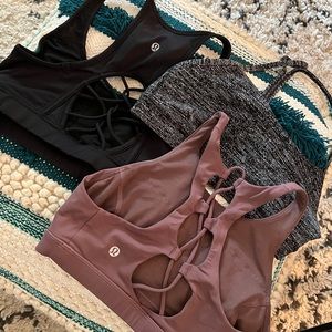 Lululemon sports bra bundle